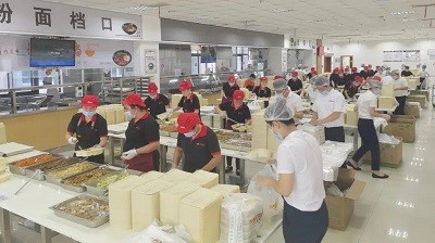 5000+份盒飯出品，華逸府為重大活動提供應急供餐保障